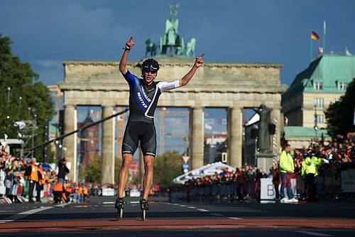 Bmw Berlin Marathon Inlineskating Grandioser Sieg Für Swings Mit Neuem