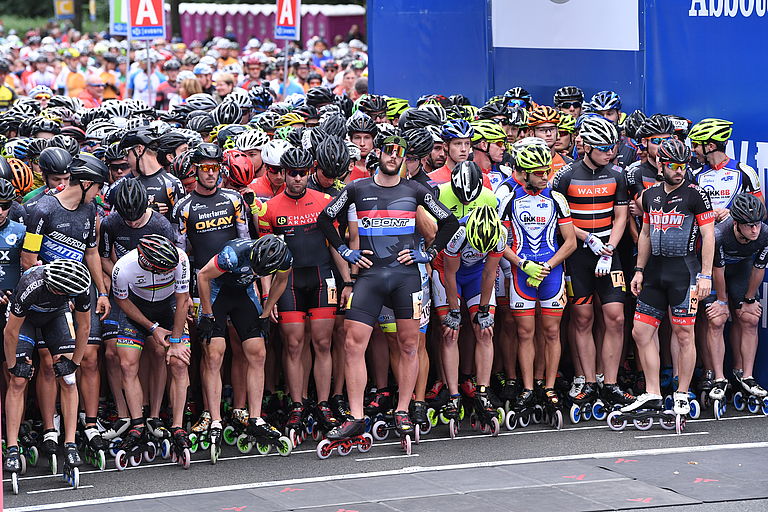 BMW BERLINMARATHON Inlineskating Start