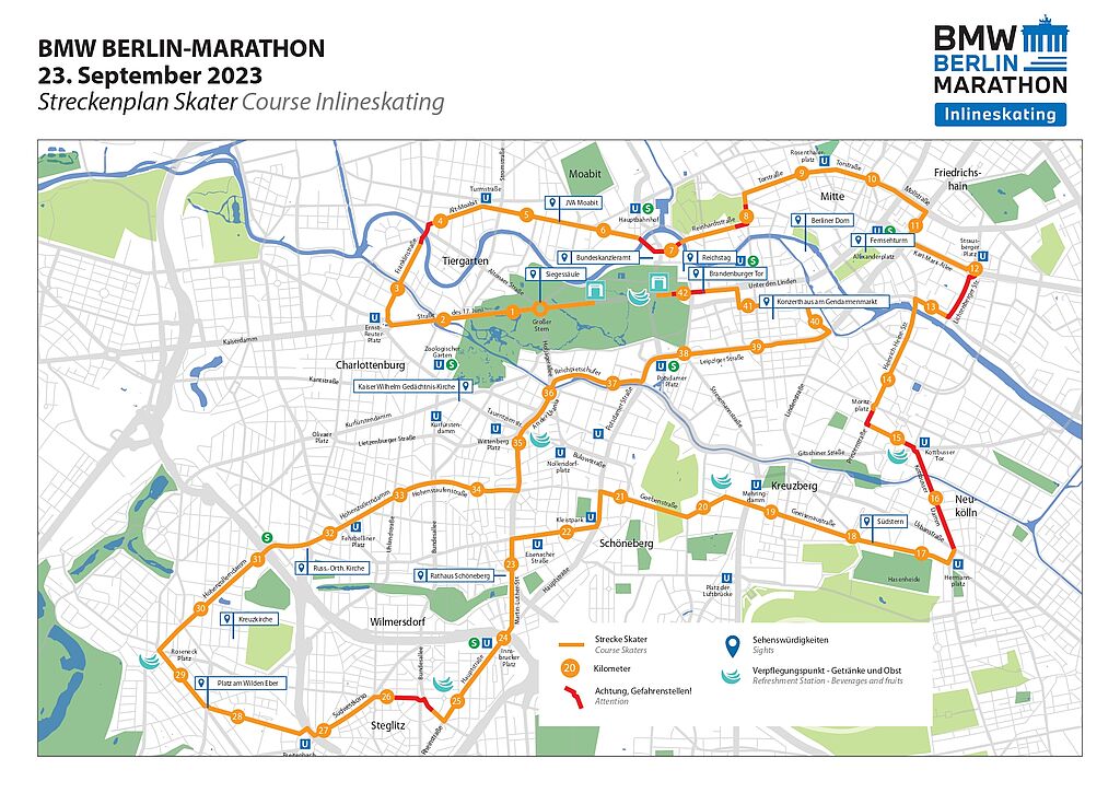 Berlin Marathon 2024 Streckenplan Bab Aigneis