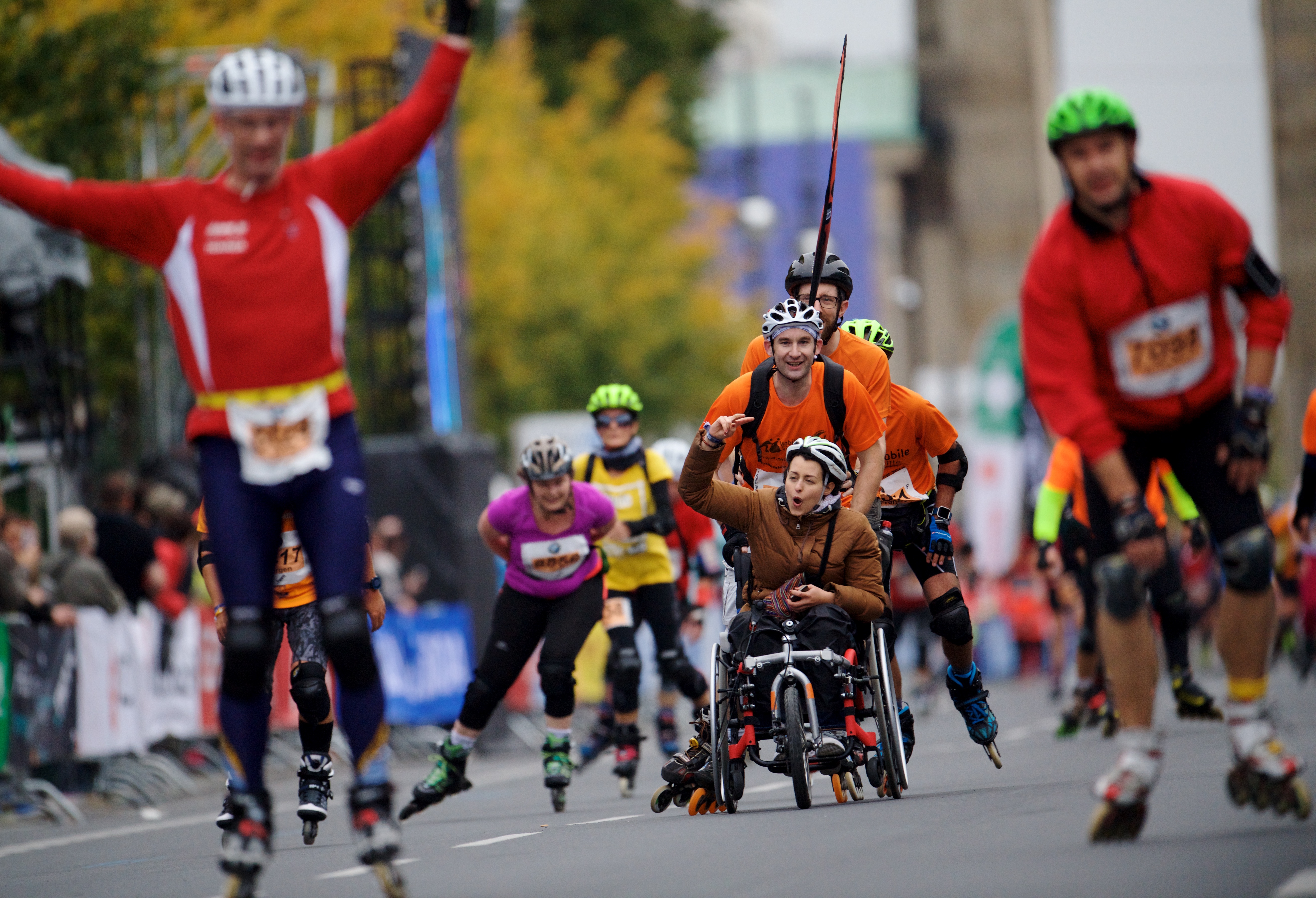 BMW BERLINMARATHON Inlineskating 2017 BMW BERLINMARATHON Inline Skating